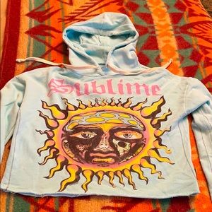 Trunk LTD Sublime crop hoodie